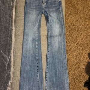 Flying Monkey Light Blue Flare Jeans